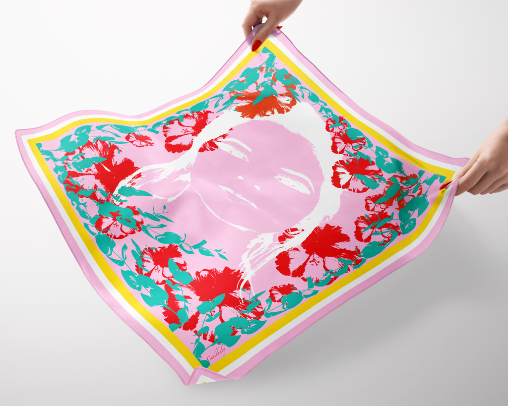 Summer Girl silk scarf